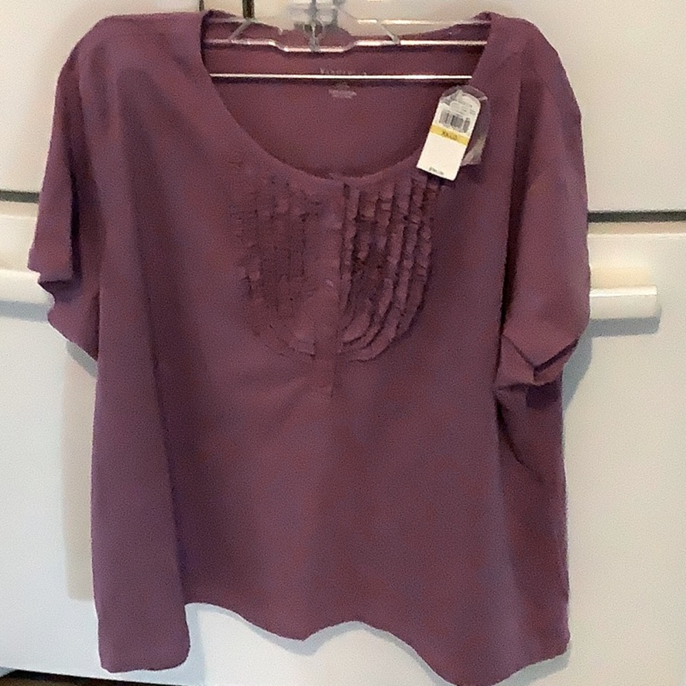 Woman’s size xxl light purple cotton top